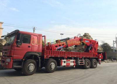 中国 よい安定性の電気油圧トラックの荷台クレーン高い負荷軸受け容量 販売のため