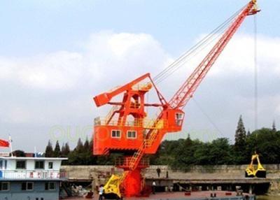 Chine Grue de port de boom de trellis résistance à l'impact de 25 tonnes fonctionnant sans à-coup à vendre