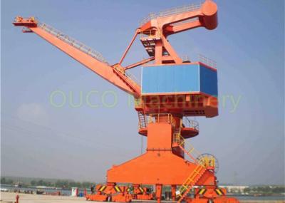 China 25 Ton Port Crane Harbour Electrical Stationary Space Saving Small Installation Area for sale