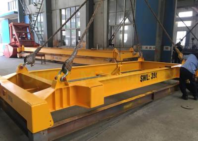 China Standard Design Container Lifting Spreader , Semi - Automatic Lifting Beams Spreaders for sale