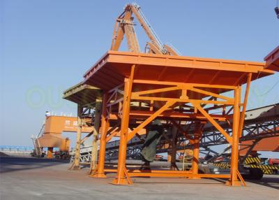 China Fixed Eco Hopper Large Open Area , Dust Free Port Unloading Hopper Tailor Made for sale
