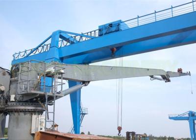 China Custom Design Ship Crane Marine Pedestal Crane 1T 30M Electro - Hydraulic Knuckle Boom for sale
