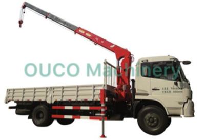 China Semi Knuckle Telescopic Boom Truck Mounted Boom Crane With Steel Structure for sale