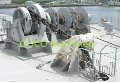 China Marinewindenhandkurbel der hohen Stabilität als örtlich festgelegte Art hydraulische Ankerwinde zu verkaufen