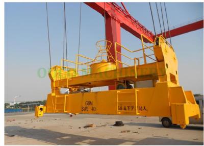 China Automatic Electro - Hydraulic Container Spreader For 40ft / 20ft Container for sale