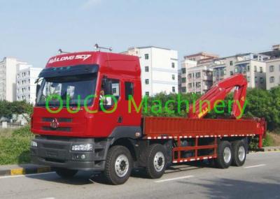 China light duty truck mounted crane with Knuckle telescopic Boom portable design for sale