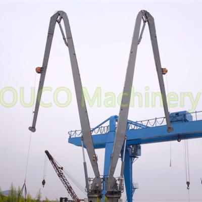 China 1T30M Marine Pedestal Crane With Knuckle Boom For Ship Transportation Solution for sale