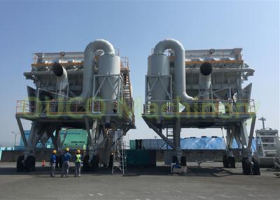 중국 저잡음 먼지 증거 이동할 수 있는 항구 Eco 호퍼 항구 석탄 물자 호퍼 판매용