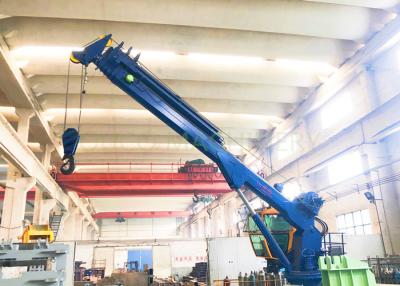 China Lifting Cargoes 15m / Min Telescopic Boom Crane for sale