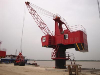 China 20 Tons 160kw Fixed Cargo Marine Crane Harbour for sale