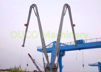 China 3T20M Knuckle Boom Marine Deck Crane For Sea Port for sale