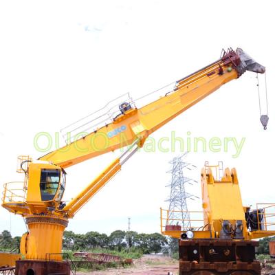 China 8t26m Offshore Knuckle Boom Crane IP56 With ABS Certification for sale