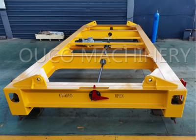 China Port Lifting 20ft Container Spreader With Electro Hydraulic Pusher for sale