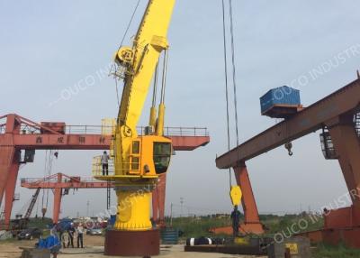 China ABS Certificated Stiff Boom Marine Crane HPU System 15T 20M for sale