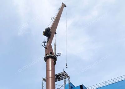 China Mounted Fixed Stiff Boom Crane Custom Extended Pedestal for sale