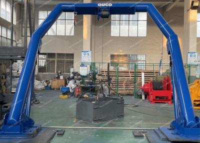 China A Frame Crane Launch And Recovery System For Ocean Research for sale
