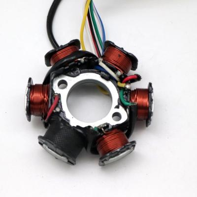China Generator GY6 125 Magneto Stator Coil 6 Poles 350r/Min 11000r/Min For Scoot ATV for sale