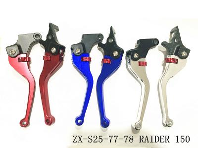 China Multi Colored Motorcycle Decorative Handlebar Lever Tmx / Hd3/Rxk / Thunder-125 for sale