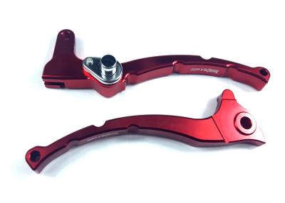 China High Strength Aluminum Motorcycle Decoration Accessories Handlebar Lever S42 for sale