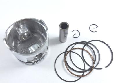 China CG150 Silver Motorcycle Pistons And Rings Kit For Engine Parts High Accurate for sale