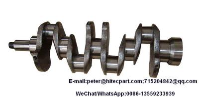 China Casted Iron Engine Parts Crankshaft 4 Cylinder 4BC2 OEM 5-12310-161-0 for sale