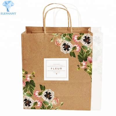 China C2S Art Paper Kraft Carrier Bags for sale