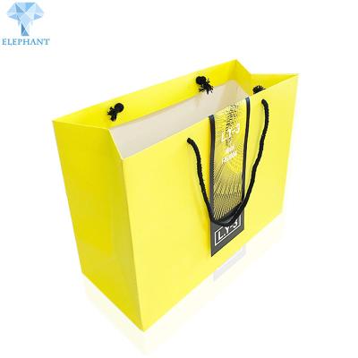 China Compostable Debossing personalized Gift Bags With Handles CDR PDF available for sale