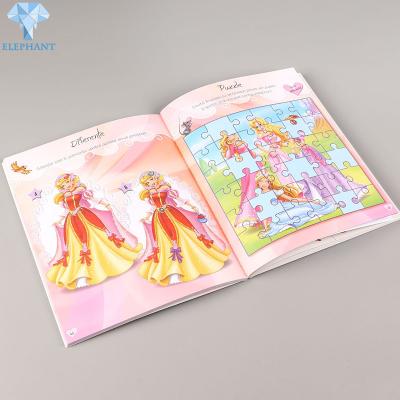 China Christmas Woodfree Paper Coloring Book Printing Bespoke AI PDF Available for sale