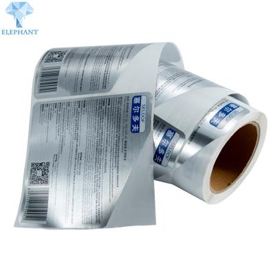 China Waterproof Dissolving Transparent Label Sticker Printing UV Coating for sale