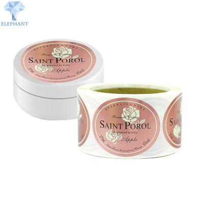 China Tamper Proof Logo Sticker Roll for sale