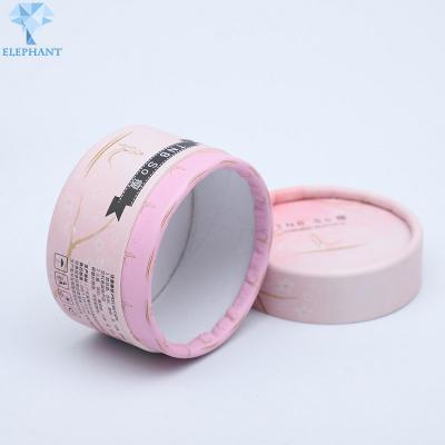 China Gift Cosmetics Cardboard Cylindrical Packaging Box OEM ODM Logo for sale