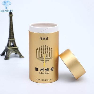 China 1.2mm Kraft Round Cardboard Box for sale
