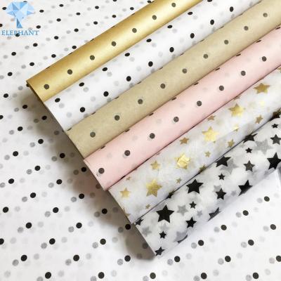 China Printed Logo 30gsm 32gsm Shipping Wrapping Paper CMYK Printing for sale