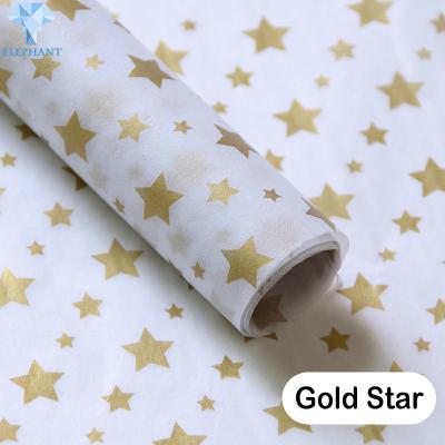 China 32gsm Glazed Tissue Paper For Packing Transparent Foil Tissue Paper Sheets for sale