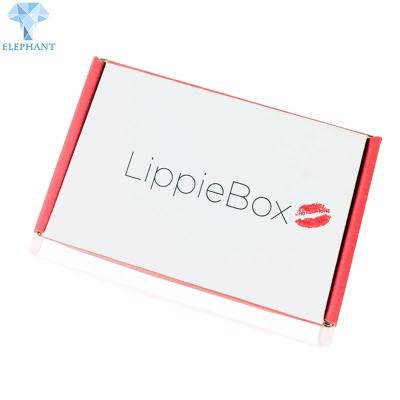 China Custom Printing Colorful Hot Design Sale Luxury AttrActive Decorative Corrugated Lipstick Gift Mailer Boxes for sale