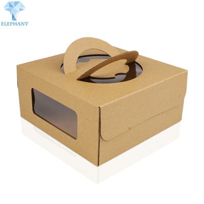 China Custom Food CupCake Packaging Lunch Cardboard Craft Kraft PaPer Corrugated Mailer Boxes for sale
