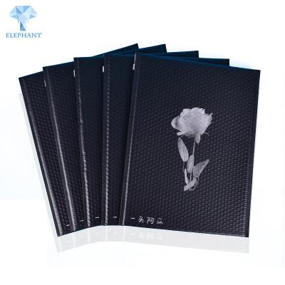 China Disposable Biodegradable Black Bubble Envelope Offset Printing Plastic Bubble Envelopes for sale