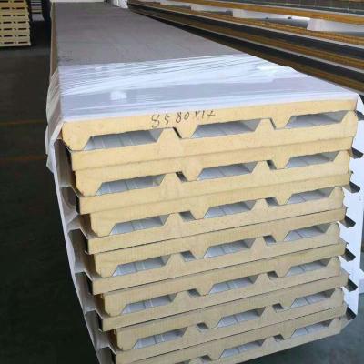 China OEM del bocadillo de la PU de la hoja de metal del panel del bocadillo PUR de 100m m en venta