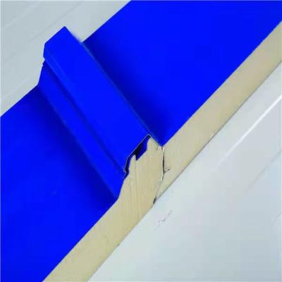 China Insulated PUR PIR Sandwich Panel 100mm Cold Room Panels Roof Cladding for sale
