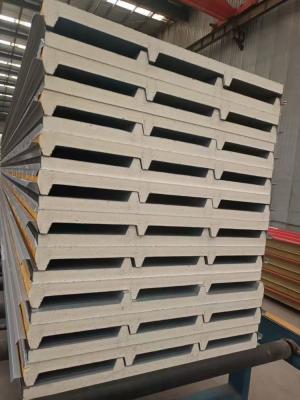 China Polyurethane PUR Sandwich Panel Wall Roof 50mm 75mm 100mm 125mm for sale
