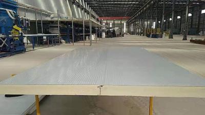 China El panel de bocadillo del poliuretano 40m m de la PU para el aislamiento y la techumbre de la cámara fría en venta