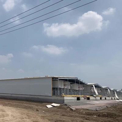 China Marco porta de Warehouse del metal prefabricado de encargo de la estructura de acero en venta