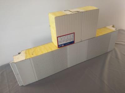 China 64kg/M3 Glass Fiber Glasswool Sandwich Panel Wall PUF Panel OEM for sale