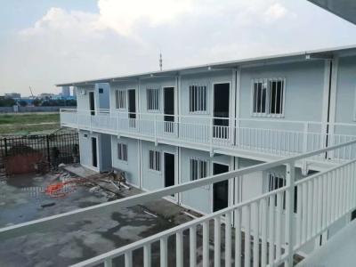China 20ft Flat Pack Foldable Container House With Hot And Cold Water System for sale