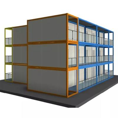 China Expandable Prefabricated 20ft Flat Pack Container House Waterproof for sale