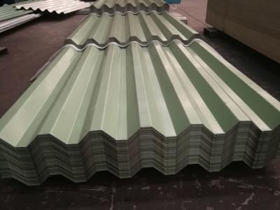 China Color Coated Profiled Zincalume Corrugated Roof Sheets ISO9001 Certificated for sale