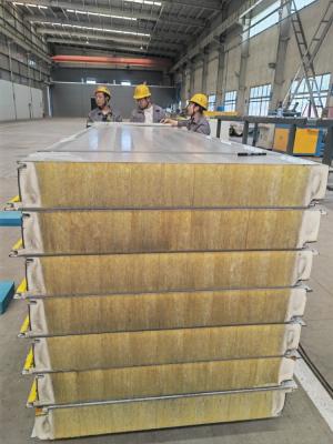 中国 Polyurethane Rockwool Acoustic Panel 60-200kg/M3 Density 販売のため