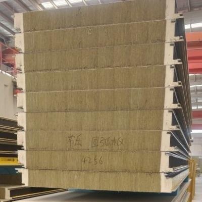 Cina Pu Sealing Mineral Wool Composite Panels / Board Waterproof in vendita