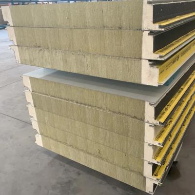 China Customized Length Panel Rockwool For Outdoor Office Construction Insulation Te koop