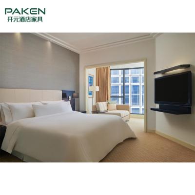 中国 PUは家具製造販売業のホテルの寝室の家具に置く革を張る 販売のため